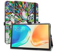 MAMA MOUTH Compatibile con TECLAST M40 Plus Cover,Slim Ultra pelle sottile e leggera Cover Case Custodia per TECLAST M40 Plus /P20S /P30S /P40HD 10.1 Inch Tablet(Not fit TECLAST P40HD 2023),Love Tree
