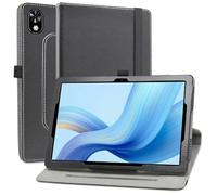 MAMA MOUTH Cover per DOOGEE U10 Custodia,Slim girevole Smart 360 gradi di rotazione Case Cover Protettiva Custodia per DOOGEE U10 / DOOGEE U10 Pro/DOOGEE U9 10.1 Pollici Tablet,Nero