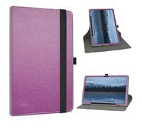MAMA MOUTH Custodia girevole a 360°per Logicom TAB Fold 10 10.1 Pollici Tablet,Viola