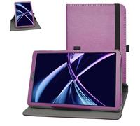 MAMA MOUTH Custodia per Acer Iconia Tab A10, supporto rotante a 360 gradi con simpatico motivo per tablet Acer Iconia Tab A10-21 da 10,1", viola