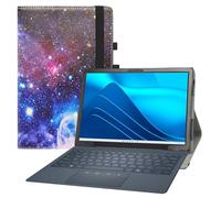 MAMA MOUTH Custodia staccabile per Dell Latitude 7350, in pelle PU, con supporto pieghevole a 2 pieghe, per tablet Dell Latitude 7350 da 11,5" (non compatibile con altri laptop Dell), Galaxy