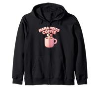 Mama Needs Coffee Cute Mom Caffeine Mothers Day Gift Felpa con Cappuccio