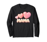 Mama Needs Coffee Cute Mom Caffeine Mothers Day Gift Maglia a Manica