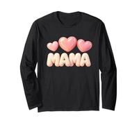 Mama Needs Coffee Cute Mom Caffeine Mothers Day Gift Maglia a Manica