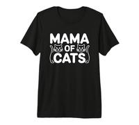 Mama of Cats Maglietta Premium