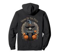Mama of The Patch Halloween Scarecrow And Pumpkins Felpa con Cappuccio