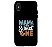Mama Of The Sweet One Biscotti e latte 1 ° compleanno famiglia Custodia per iPhone X/XS