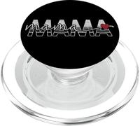 Mama Retro Block Lettere Con Script Mama Cuore PopSockets PopGrip per MagSafe