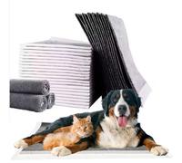 Mama Shop Traversine Cani 60x60 al Carbone Attivo 40 pezzi. Tappetini per Addestramento Cane e Gatto Igienici, Monouso, Antiodore con Tecnologia ai Polimeri Attivi Super Assorbenti