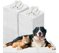 Mama Shop Traversine per Cani 60x60 cm, Super Assorbenti e Antiodore, Tappetini Igienici per Cani Grandi e Cuccioli, Confezione da 40 Pezzi, Uso Domestico e Addestramento