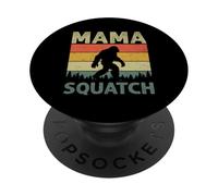 Mama Squatch Bigfoot MamaSquatch Yeti Family Matching PopSockets PopGrip Adesivo