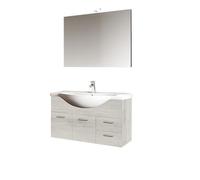MaMa Store EBE 80, Mobile 2 ante 80 cm, Quercia Naturale, L. 80 X P. 50 X H. 53 CM