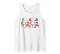 Mama The Real Santa Funny Christmas Family Design Canotta