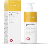 Mamaaura Baby Moisturizing Cream 200 ml - Crema idratante per bambini per pelli sensibili e secche, con olio di girasole biologico, olio d'avena e vitamina E, viso e corpo