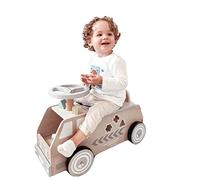 Mamabrum, Auto in legno con blocchi, Giocattolo Educativo per Bambini 2+, Auto Colorata per Ragazzi e Ragazze, Giocattolo per Neonati e Bambini