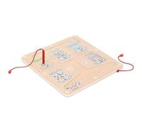 Mamabrum Puzzle Magnetico per Il Riciclaggio - 5 Contenitori per Rifiuti, Segregazione Sostenibile, Sviluppo Cognitivo per Bambini dai 3 Anni, Gioco Educativo sulla Raccolta Differenziata