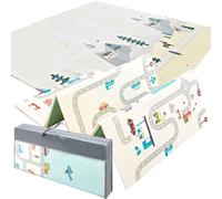 Mamabrum Tappetino da Gioco Pieghevole per Bambini 200 x 180 x 1 cm in Schiuma