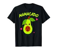 Mamacare Avocado Gioco di Parole frutto Mamma Kawaii Maglietta