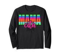 Mamacita Cinco De Mayo Leopard Fiesta Mexican Mother's Day Maglia a Manica