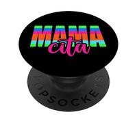 Mamacita Cinco De Mayo Leopard Fiesta Mexican Mother's Day PopSockets PopGrip Adesivo
