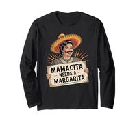 Mamacita ha Bisogno di Un Divertimento umoristico Margarita Maglia a Manica