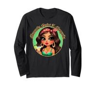 Mamacita Needs A Margarita Spanish Mom Mama Latina Maglia a Manica