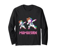 Mamacorn Dabbing Mamma Unicorno Mamma Figlia Maglia a Manica