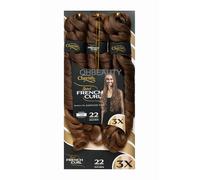 MAMADO Cherish - Riccioli a spirale francesi (colore T33/30), 55,9 cm, confezione da 3