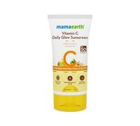 Mamaearth Daily Sunscreen 50gm SPF 50 spf con vitamina C e curcuma...