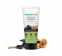 Mamaearth Scrub Viso al Carbone con Carbone e Noce 100gr + Spedizione Gratuita