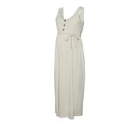 Mamalicious Evi Lia Ankle Sleeveless Midi Dress Beige XS Donna