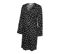 MAMALICIOUS Abito nero / bianco Donna - Abbigliamento - Taglie comode - Abiti - Abiti camicia MAMALICIOUS 38