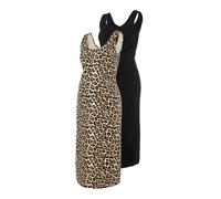 MAMALICIOUS Abito 'Sannie' beige / marrone / cognac / nero Donna MAMALICIOUS 34 beige / marrone / cognac / nero