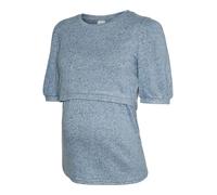 MAMALICIOUS Camicia da donna blu sfumato Donna MAMALICIOUS M