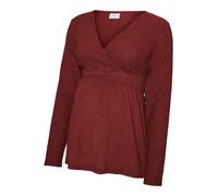MAMALICIOUS Camicia da donna 'Caileen' rosso ruggine Donna MAMALICIOUS XL