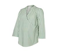 MAMALICIOUS Camicia da donna giada / bianco Donna MAMALICIOUS XXL