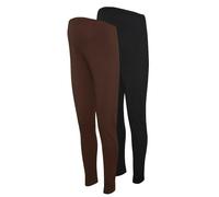 Mamalicious Emma Maternity Leggings Marrone,Nero M Donna