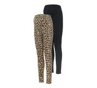 MAMALICIOUS Leggings 'Sanni' beige / camello / nero Donna - Abbigliamento - Taglie comode - Pantaloni MAMALICIOUS XL