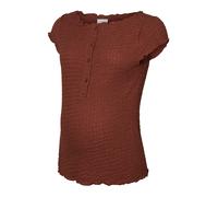 MAMALICIOUS Maglietta ' MLAdine Lia' marrone Donna - Abbigliamento - Taglie comode - Maglie e top - Maglie e T-shirt MAMALICIOUS XL