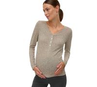 Mamalicious Pammie Lia Maternity Sweater Beige XS Donna