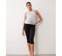 Mamalicious Maternity - Leggings capri neri-Nero S-M