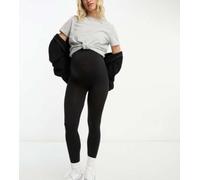 Mamalicious Maternity - Leggings neri senza cuciture-Nero L-XL