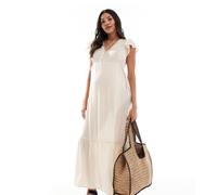 Mamalicious Maternity - Vestito lungo color avena-Neutro M