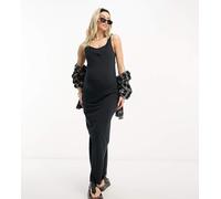 Mamalicious Maternity - Vestito lungo per l'allattamento nero XS