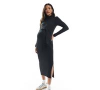 Mamalicious Levy Maternity Long Sleeve Dress Nero L