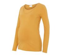 MAMALICIOUS Mlemma nell L/S Top 2f E. A. Maglia Manica Lunga, Honey Mustard, M Donna