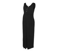 MAMALICIOUS Mlevi Lia SL Jrs-Abito alla Caviglia 2f Noos Vestito, Nero, M Donna