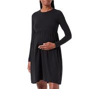 MAMALICIOUS Mlmia LS Jrs Abk Skater Dress A. E Vestito, Nero, L Donna