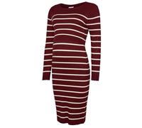 Mamalicious Newsiv June Long Sleeve Midi Dress Rosso M Donna