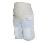 Mamalicious Oslo Slim Fit Maternity Denim Shorts Blu M Donna